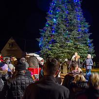 2018 - Slavnostní rozsvícení vánočního stromu v Kolovči