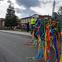 2019 - Stavění májky 